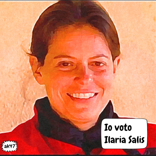 Noerus appoggia e chiede a tutti di votare alle europee per Ilaria Salis.